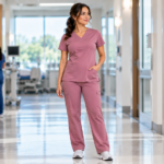 Women's scrub pants need to provide comfortable movement while maintaining a professional appearance throughout the workday. The right pair should fit securely at the waist, provide enough room through the hips and thighs, and have an appropriate inseam for the wearer. Length, waistband construction, pocket placement, fabric stretch, and leg shape can all affect comfort during long clinical shifts. Key Takeaways Fit should allow movement without excessive looseness or restriction. Waistband comfort is important during long periods of standing and sitting. Regular, petite, and tall lengths can accommodate different proportions. Jogger and tapered styles provide different silhouettes and movement characteristics. Pockets should be practical without making the pants unnecessarily bulky. Stretch can improve mobility during bending, reaching, and walking. Fabric weight and breathability influence all-day comfort. The correct inseam is important for both appearance and function. Scrub pants should coordinate comfortably with the selected scrub top. Workplace uniform requirements should be considered before choosing colors and styles. What Are Women's Scrub Pants? Women's scrub pants are medical uniform pants designed for healthcare professionals who need practical coverage, mobility, and comfort during work. They are available in several silhouettes and lengths, including: Straight-leg pants Tapered-leg pants Jogger pants Flare-leg pants Regular-length pants Petite-length pants Tall-length pants Maternity styles The differences between these styles can affect how the pants move, fit, and coordinate with different scrub tops. A dedicated women's scrub pants collection makes it easier to evaluate different cuts, lengths, and waistband designs based on individual requirements. How Should Women's Scrub Pants Fit? Women's scrub pants should sit securely at the waist while allowing comfortable movement through the hips, thighs, knees, and legs. Supporting Image #1 Download here ALT: Healthcare professional demonstrating comfortable scrub-pant movement The pants should not feel excessively tight when walking, sitting, bending, or squatting. At the same time, excessive fabric can create unnecessary bulk and may interfere with movement. Waist The waistband should stay securely in place without digging into the body. A waistband that continually slides down may indicate an unsuitable size or construction. Hips and Thighs There should be enough room to move naturally without significant pulling across the fabric. Check the fit while walking and sitting rather than only while standing. Rise The rise should provide adequate coverage while allowing comfortable movement. An excessively short rise can become uncomfortable when bending or sitting. Legs The leg opening should match the intended silhouette. Tapered and jogger styles naturally become narrower toward the ankle, while straight-leg designs maintain a more consistent width. How Do You Choose the Right Women's Scrub Pants Size? Start with the manufacturer's sizing chart rather than relying exclusively on a previous pair of scrub pants. Measurements may include: Waist Hip Inseam The hip measurement can be particularly important when selecting women's scrub pants because different silhouettes provide different amounts of room through the seat and thigh. What if you are between sizes? Consider the fabric and intended fit. A stretch fabric may accommodate some variation, while a structured fabric may require more precise sizing. Do not automatically size down simply because a smaller size looks more fitted. Comfort and mobility should remain the priority. What Length Should Women's Scrub Pants Be? Length should allow the pants to sit naturally without dragging excessively on the floor or appearing noticeably short. Supporting Image #3 Download here ALT: Petite, regular, and tall scrub-pant length concepts Women's scrub pants commonly come in: Petite length Regular length Tall length The appropriate option depends on the wearer's height, inseam, footwear, and preferred fit. Regular-Length Scrub Pants Regular-length pants are designed for standard proportions and are suitable for many professionals. Petite Scrub Pants Petite pants are designed with shorter proportions rather than simply being a smaller waist size. The petite women's scrub pants collection can be useful for professionals who need a shorter inseam or more proportionate overall construction. Tall Scrub Pants Tall-length pants provide additional inseam length for professionals who find regular pants too short. A tall women's scrub pants collection can provide more appropriate options without requiring an oversized waist or hip fit. What Are the Different Styles of Women's Scrub Pants? The right leg shape depends on personal preference, workplace expectations, and how the pants need to move during work. Supporting Image #2 Download here ALT: Different women's scrub-pant silhouettes Straight-Leg Scrub Pants Straight-leg pants maintain a relatively consistent leg width. They offer a traditional professional silhouette and can work well with a wide range of scrub tops. Tapered Scrub Pants Tapered pants become narrower toward the ankle. They provide a more streamlined appearance without necessarily being tight throughout the leg. Jogger Scrub Pants Joggers generally feature a narrower leg and elasticized ankle. They have become a popular option for professionals who prefer a contemporary uniform silhouette. Women's jogger scrub pants are available in different constructions and can be evaluated based on waistband comfort, pocket design, and overall fit. Flare-Leg Scrub Pants Flare styles widen toward the lower leg. They provide an alternative to straight and tapered silhouettes and can create a different overall proportion with the scrub top. Are Jogger Scrub Pants Good for Nurses? Jogger scrub pants can be practical for nurses and other healthcare professionals who prefer a modern, tapered silhouette. Potential advantages include: A streamlined leg shape Secure ankle construction Easy movement Contemporary appearance Compatibility with athletic-style clinical footwear However, joggers are not automatically better than straight or tapered pants. The best choice depends on individual comfort, workplace requirements, and personal preference. What Waistband Is Best for Women's Scrub Pants? There is no single waistband design that works best for everyone. Common constructions include: Elastic waistbands Drawstring waistbands Yoga-style waistbands Half-elastic waistbands Combination elastic and drawstring designs Elastic Waistbands Elastic provides flexibility and can make the pants easy to put on and remove. Drawstring Waistbands Drawstrings provide additional adjustability and can help maintain a secure fit. Yoga-Style Waistbands Wide waistbands distribute pressure across a larger area and can provide a smooth appearance beneath scrub tops. Half-Elastic Waistbands These combine elastic with a more structured front section. The best option depends on how the waistband feels during sitting, walking, bending, and extended standing. Are Stretch Scrub Pants More Comfortable? Stretch can improve mobility by allowing the fabric to move with the wearer. This can be especially useful during: Bending Squatting Reaching Walking Sitting Climbing stairs However, stretch does not eliminate the need for proper sizing. A pair that is too tight through the waist or hips can remain uncomfortable even when the fabric has significant flexibility. What Fabric Is Best for Women's Scrub Pants? Fabric selection affects comfort, durability, appearance, and care requirements. Important characteristics include: Stretch Breathability Weight Softness Durability Wrinkle resistance Shape retention Ease of care Healthcare professionals may prioritize different characteristics depending on their work environment. Someone working in a highly active clinical role may prioritize stretch and breathability, while another professional may place greater emphasis on structure and wrinkle resistance. Are Breathable Scrub Pants Important? Breathability can contribute to comfort when professionals spend long periods walking, standing, or working in warm environments. Lightweight construction and breathable materials may help reduce the feeling of excess heat. However, fabric breathability should be evaluated alongside durability and fit. A lightweight fabric is not automatically the best choice if it lacks the durability needed for frequent laundering and daily wear. How Important Are Pockets in Women's Scrub Pants? Pockets can provide convenient storage for small work essentials. Common configurations include: Front pockets Cargo pockets Back pockets Side pockets Zippered pockets More pockets are not necessarily better. Consider what needs to be carried and whether the pocket placement remains comfortable when sitting, walking, and bending. What should be considered when choosing pocket placement? Look at: Accessibility Pocket depth Closure type Position relative to the hip Overall garment weight Overloading pockets can also affect how the pants hang and move. What Are the Best Women's Scrub Pants for Long Shifts? Long-shift comfort depends on several factors working together. Look for: A secure but comfortable waistband Appropriate hip and thigh room Sufficient stretch Practical pocket placement Appropriate inseam Breathable or suitable-weight fabric A leg shape that allows natural movement A simple movement test can help identify potential problems. Walk, sit, bend, squat, and reach before deciding whether a pair feels comfortable enough for extended wear. How Should Women's Scrub Pants Fit Different Body Types? Different proportions may require different cuts and lengths. Fuller Hips Prioritize hip measurements rather than choosing a size based only on the waist. The pants should sit comfortably without pulling across the hips or upper thighs. Longer Legs Tall-length options can provide additional inseam without requiring a larger waist or hip size. Shorter Legs Petite-length options can provide a more proportionate inseam and reduce excess fabric around the ankles. Fuller Midsection A comfortable waistband with appropriate rise can be more important than choosing a particular leg style. Athletic or Muscular Legs Look for sufficient room through the thigh and knee while maintaining the desired leg silhouette. Are Petite Women's Scrub Pants Different From Smaller Sizes? Yes. Petite sizing generally addresses proportions rather than simply reducing the garment's overall size. A petite professional may have the same waist measurement as someone taller but need a shorter inseam and different garment proportions. Sizing down a regular-length pair can create an overly tight waist or hip area while still leaving the inseam too long. Are Tall Women's Scrub Pants Worth Buying? Tall-length pants can provide a better fit for professionals who consistently find standard inseams too short. The additional length can improve overall proportion and coverage without forcing the wearer to choose a larger waist size. When evaluating tall pants, consider both inseam and rise. A longer inseam alone does not guarantee that the entire garment will fit correctly. How Should Women's Scrub Pants Fit When Sitting? A pair of scrub pants should remain comfortable when sitting. Pay attention to: Waistband pressure Rise Hip room Thigh restriction Knee movement If the waistband becomes uncomfortable or the fabric pulls significantly across the hips and thighs when seated, another size or cut may be more appropriate. This is especially important for professionals who alternate frequently between sitting and standing during their workday. How Should Women's Scrub Pants Be Matched With Scrub Tops? The top and pants should create a balanced overall uniform. Consider: Color Fabric Silhouette Waistband height Top length Leg shape A fitted or tailored top can work with either tapered or straight-leg pants. A relaxed top may pair well with a straight-leg or jogger silhouette depending on the desired proportion. The goal is a coordinated appearance without sacrificing movement or comfort. What Scrub Pants Work With Tuckable Tops? Tuckable tops can be worn with different scrub-pant silhouettes. The waistband becomes more visible when the top is tucked in, so waistband design may become more important. Consider: Waistband width Rise Smoothness Drawstring placement Overall fit A wide or yoga-style waistband may create a different appearance from a traditional drawstring waistband. What Should You Consider Before Buying Women's Scrub Pants? Use a practical checklist before purchasing. Fit Does the waistband remain comfortable? Is there sufficient room through the hips and thighs? Does the rise provide appropriate coverage? Can you sit and bend comfortably? Does the leg shape match your preference? Length Do you need petite, regular, or tall length? Does the inseam work with your footwear? Do the pants remain appropriately positioned while moving? Fabric Does the fabric provide sufficient stretch? Is it breathable enough? Is the weight appropriate? Can it withstand frequent washing? Does it maintain its shape? Function Are the pockets useful? Is pocket placement comfortable? Is a drawstring necessary? Would a jogger, tapered, or straight-leg design work better? Workplace Is the color permitted? Are there specific uniform requirements? Does the overall silhouette meet workplace expectations? Common Mistakes When Buying Women's Scrub Pants Choosing Only by Waist Size The waist does not tell you whether the pants will fit correctly through the hips, thighs, rise, and legs. Ignoring Inseam Length can significantly affect comfort and appearance. Assuming Regular Length Fits Everyone Petite and tall professionals may need specialized proportions rather than simply changing sizes. Choosing a Style Only Because It Looks Good A fashionable silhouette still needs to provide comfortable movement during actual work. Ignoring the Waistband The waistband remains in contact with the body throughout the workday, making comfort particularly important. Overlooking Pocket Design Pocket location can affect convenience, weight distribution, and overall garment appearance. Sizing Down for a Slimmer Look A smaller size can restrict movement and create pulling around the waist, hips, and thighs. Buying Pants Without Considering the Top The complete uniform should look and feel coordinated. Women's Scrub Pants Buying Checklist Factor What to Check Waist Secure without excessive pressure Rise Comfortable coverage while moving Hips Enough room without pulling Thighs Comfortable movement Inseam Appropriate length Leg Shape Straight, tapered, jogger, or flare Waistband Comfortable and secure Stretch Supports natural movement Breathability Suitable for the work environment Pockets Accessible and practical Fabric Durable and comfortable Proportion Petite, regular, or tall if needed Workplace Meets uniform requirements Final Thoughts The best women's scrub pants should provide a practical balance of fit, mobility, comfort, and professional appearance. The waist, rise, hips, thighs, inseam, and leg opening all contribute to the overall fit. Choosing the correct length is particularly important because petite, regular, and tall proportions can produce very different results even when the waist size is identical. Style also matters. Straight-leg, tapered, jogger, and flare-leg designs provide different silhouettes, while elastic, drawstring, yoga-style, and combination waistbands offer different approaches to comfort and adjustability. Fabric should be considered alongside fit. Stretch can improve mobility, while breathability, durability, weight, and easy-care characteristics can influence how practical the pants are for repeated wear. Ultimately, the right pair is the one that remains comfortable while walking, sitting, bending, and working through a full shift. A well-fitting pair should support the job rather than become something the wearer has to adjust throughout the day. Frequently Asked Questions What are the most comfortable women's scrub pants? The most comfortable scrub pants depend on individual fit and work requirements. Look for a comfortable waistband, sufficient room through the hips and thighs, appropriate inseam, useful stretch, practical pockets, and a fabric weight suitable for the work environment. What is the difference between petite and regular scrub pants? Petite scrub pants are designed around shorter body proportions and typically have a shorter inseam. They are not simply smaller versions of regular pants. A petite professional may need a shorter length while still requiring the same waist or hip size. Are jogger scrub pants good for healthcare workers? Jogger scrub pants can be a practical option for healthcare workers who prefer a tapered, contemporary silhouette. Their suitability depends on workplace requirements, individual comfort, pocket needs, and whether the narrower ankle construction works well with the professional's footwear and daily movement. Should women's scrub pants be loose or fitted? Women's scrub pants should provide enough room for natural movement without being excessively loose. The waist, hips, thighs, rise, and legs should feel comfortable when walking, sitting, bending, and reaching. A fitted appearance should not come at the expense of mobility. What length should women's scrub pants be? The appropriate length depends on the wearer's inseam and proportions. Regular-length pants work for many professionals, while petite and tall options can provide better proportions for shorter or taller wearers. Footwear and workplace requirements should also be considered when selecting length.